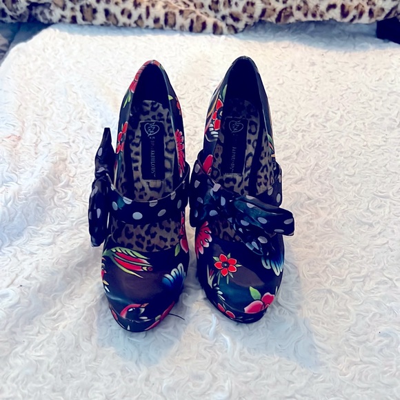 Rockabilly babydoll heels SZ 8 - Picture 2 of 4
